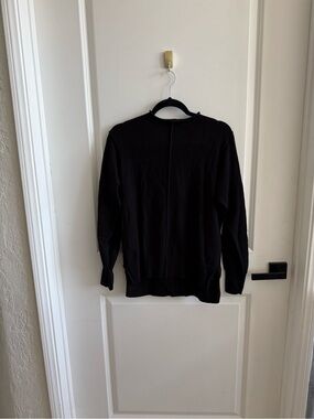 Anthropologie Black Crewneck Sweater